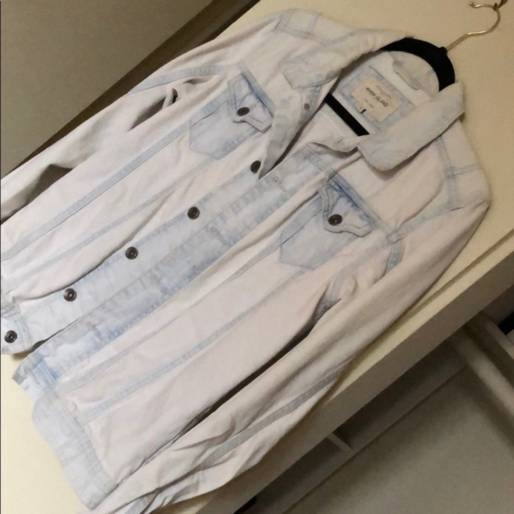 River Island Denim Jacket View 3